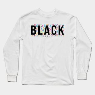 Black Power Long Sleeve T-Shirt